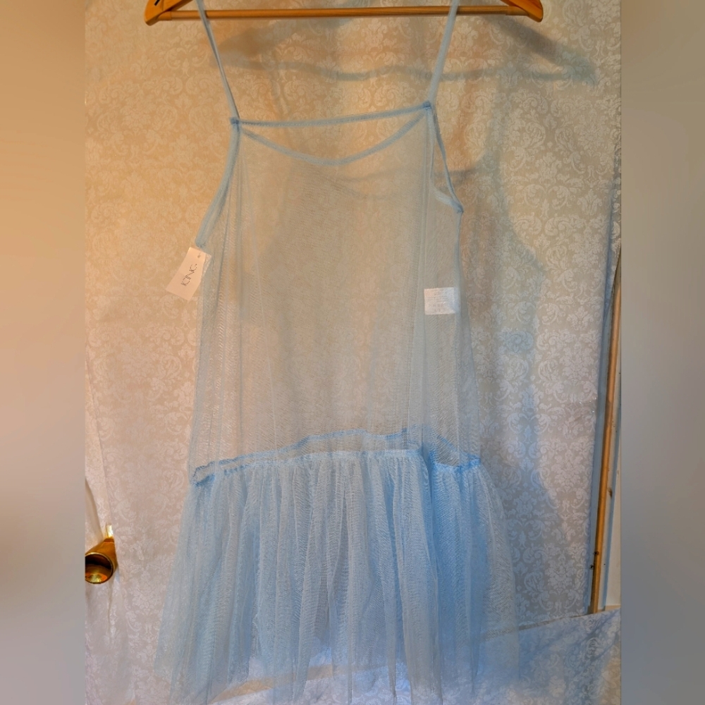 Sheer Blue‎ Cover Up One Size ICING NWT DRESS - Picture 11 of 12
